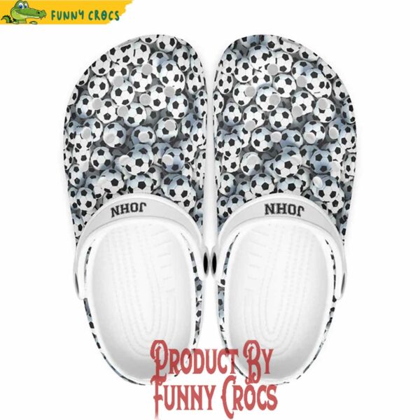 Custom Sport Soccer Pattern Crocs Online