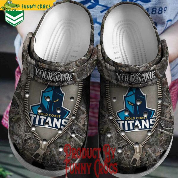 Customized NRL Gold Coast Titans Crocs Perfect For Hunting