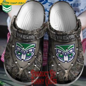 Customized NRL New Zealand Warriors Crocs Perfect For Hunting