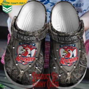 Customized NRL Sydney Roosters Crocs Perfect For Hunting