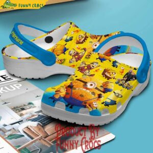 Despicable Me 4 Minion Crocs Slippers