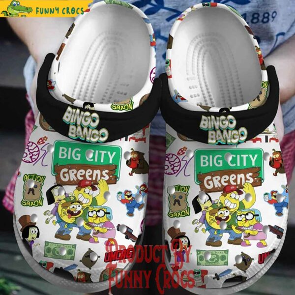 Disney Bingo Bango Big City Greens Crocs Style