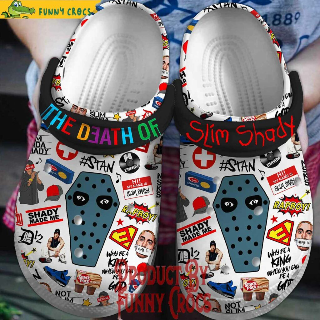 Eminem Shady Made Me Crocs Shoes