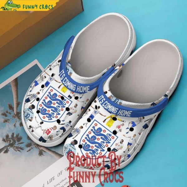 England Its Coming Home Crocs Style