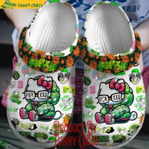 Feid Hello Kitty Crocs Online 1