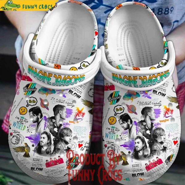 Imagine Dragons Pop Band Crocs Style