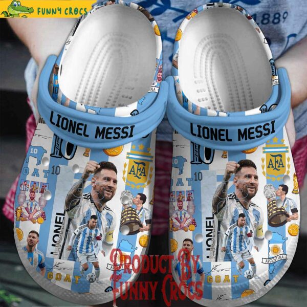 Lionel Messi Copa America Argentia Crocs Style