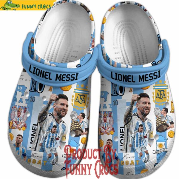 Lionel Messi Copa America Argentia Crocs Style