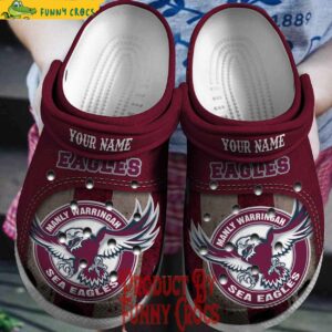 Manly Warringah Sea Eagles Logo Crocs Gifts For Fans