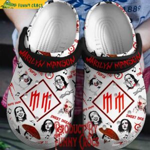 Marilyn Manson Crocs Shoes 1