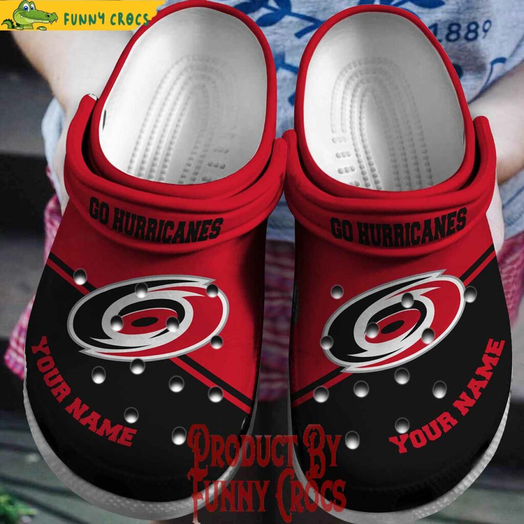 NHL Go Hurricanes New Custom Crocs Style