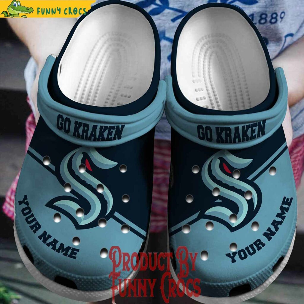 NHL Go Kraken New Custom Crocs Style