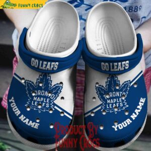 NHL Go Leafs Custom Crocs Style