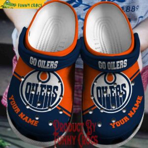 NHL Go Oilers New Custom Crocs Style