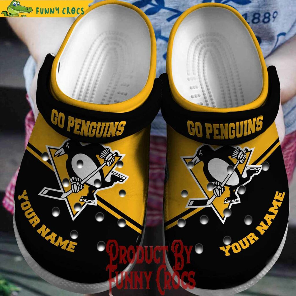 NHL Go Penguins New Custom Crocs Style