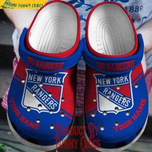 NHL Go Rangers New Custom Crocs Style