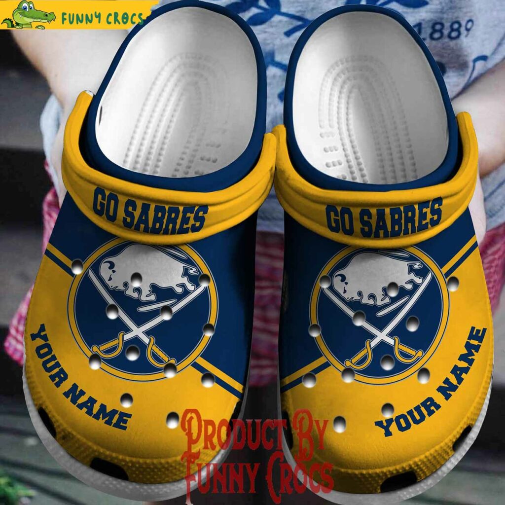 NHL Go Sabres New Custom Crocs Style