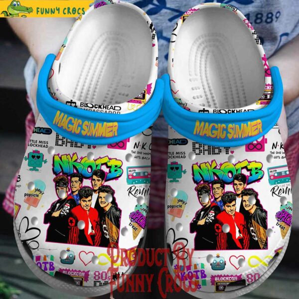 NKOTB Magic Summer Tour Crocs Online