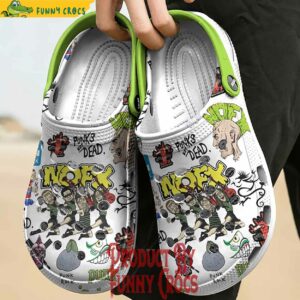 NOFX Band Crocs Style 4