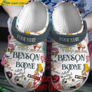 Personalized Benson Boone Crocs Online