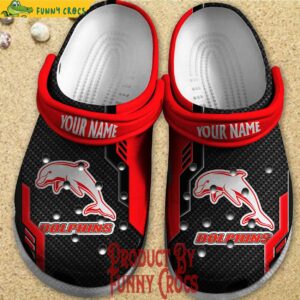 Personalized Dolphins Logo Crocs Fans