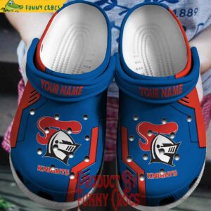 Personalized Newcastle Knights Crocs Shoes