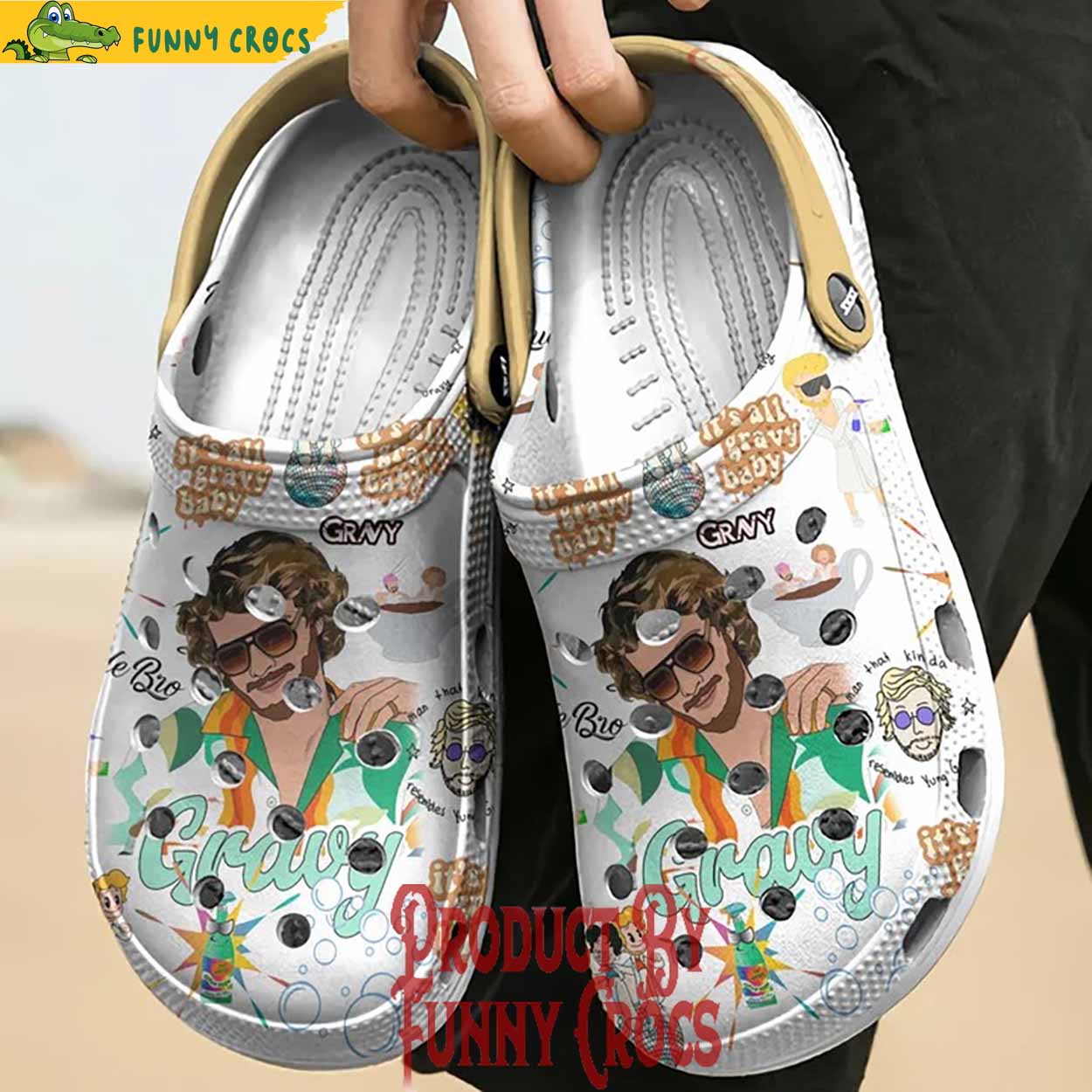 Personalized Yung Gravy Rapper Crocs Style - Discover Comfort And Style ...