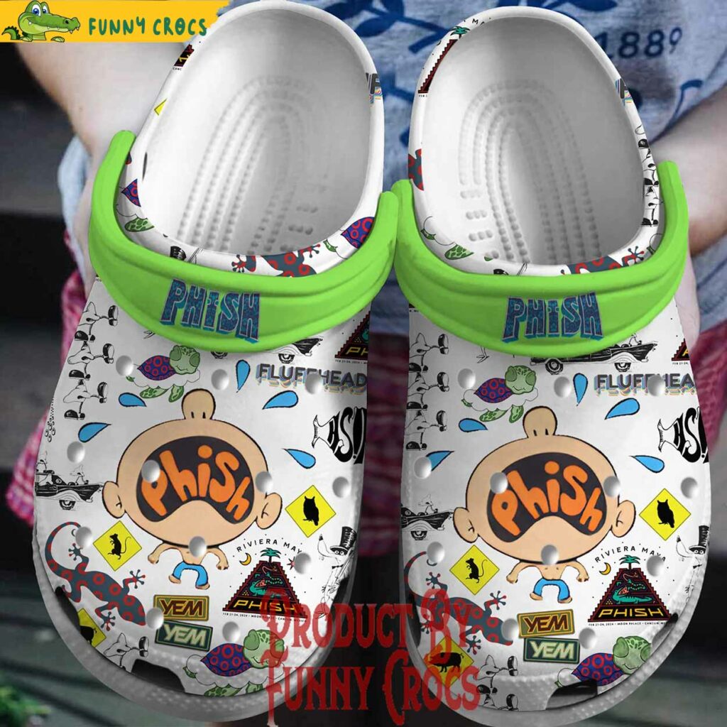 Phish Fluffhead Crocs Slippers