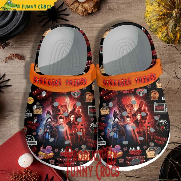 Stranger Things TV Series Crocs Style