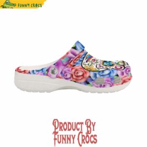 Sugar Skull Day Of The Dead Floral Crocs Online