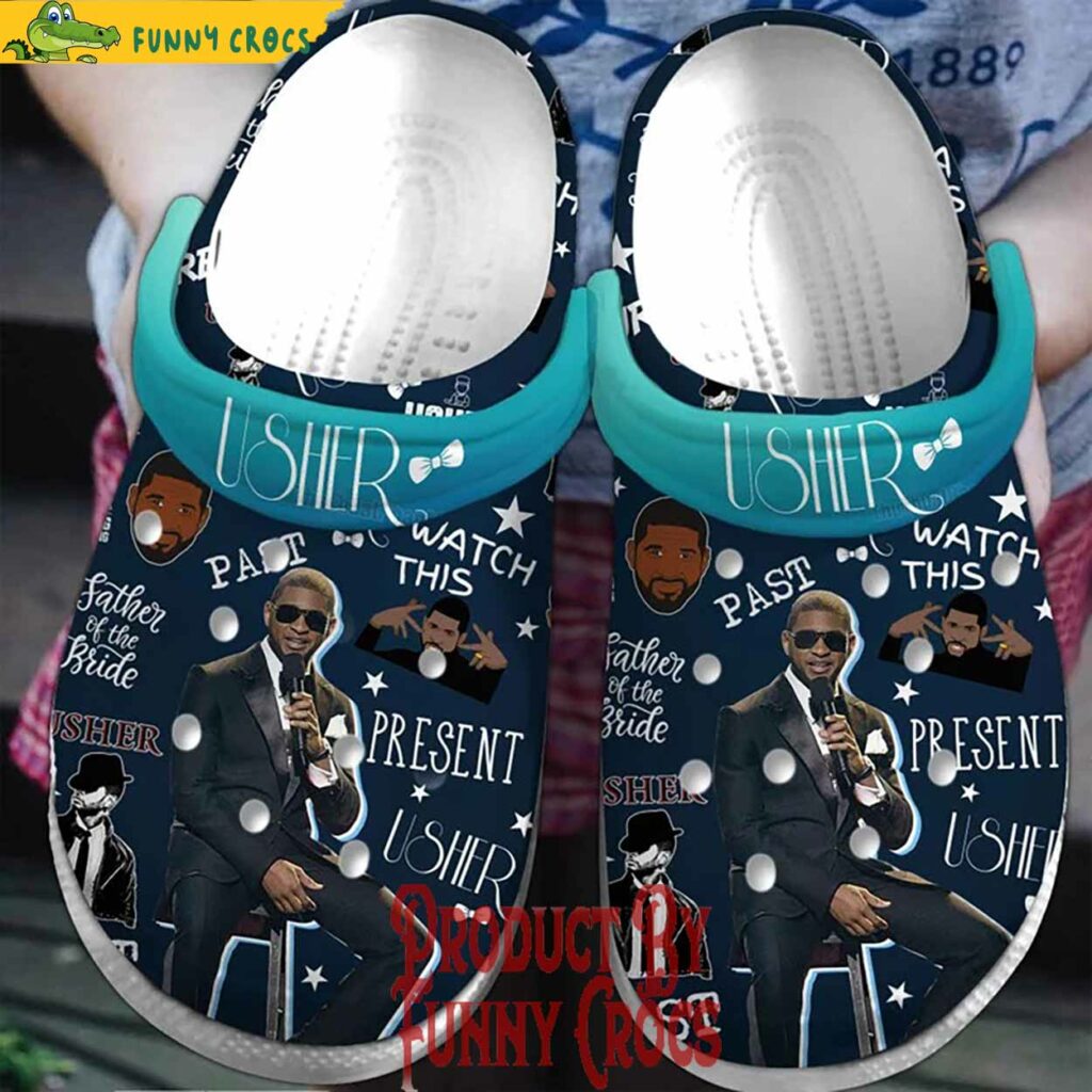 Usher Past Present Future Tour Crocs