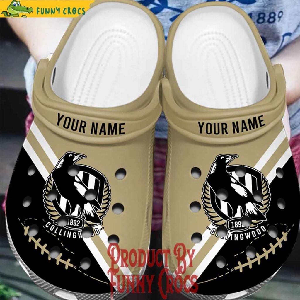 Custom AFL Collingwood Magpies Crocs Online