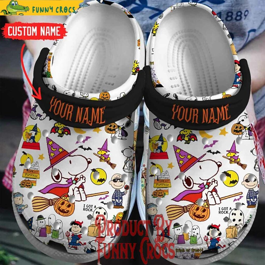 Halloween Custom Snoopy Crocs Unique Shoes For You