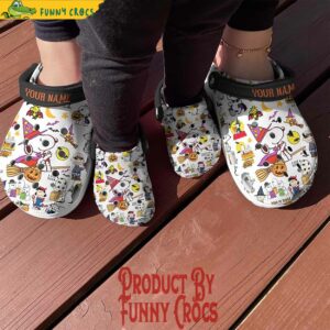 Halloween Custom Snoopy Crocs Unique Shoes For You 3