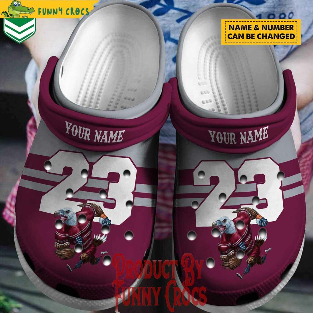 Manly-Warringah Sea Eagles NRL Custom Crocs Design Just For You