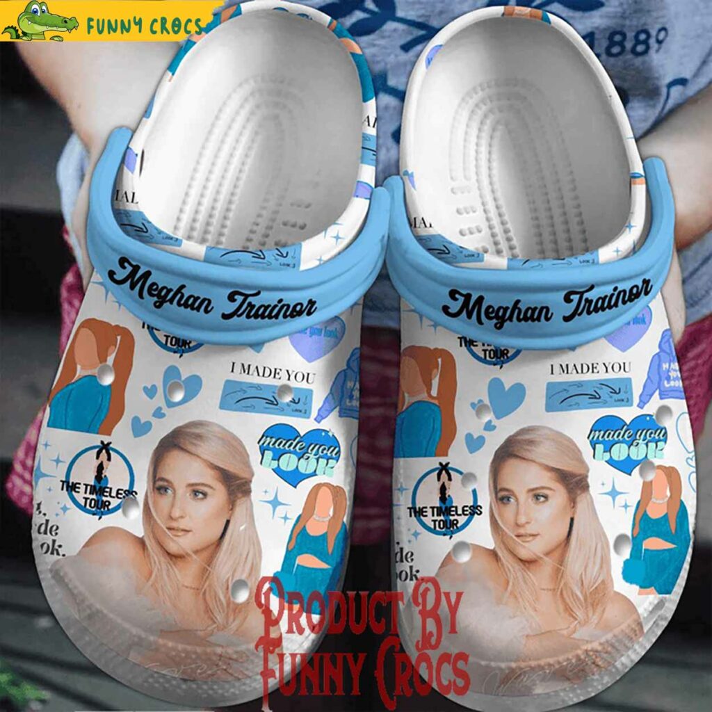 Meghan Trainor Crocs Style