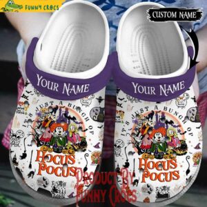 New Hocus Pocus Personalized Halloween Crocs 1