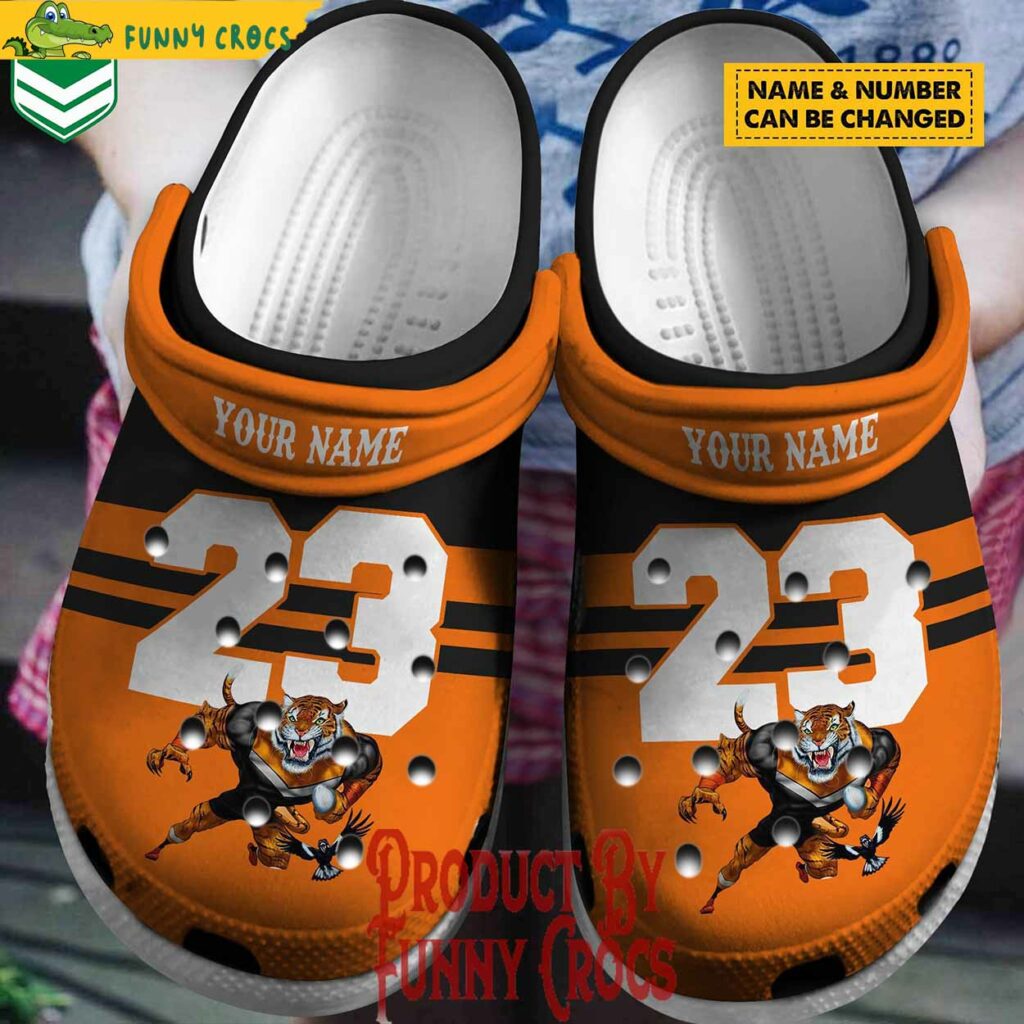 Wests Tigers NRL Custom Crocs Design Just for You