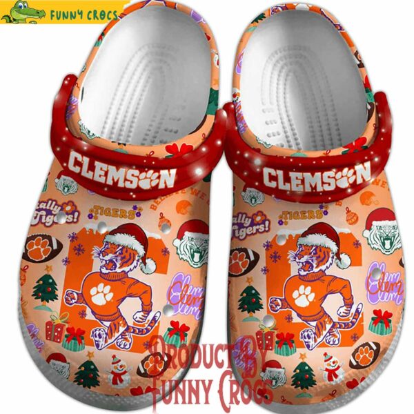 Clemson Tigers Christmas Crocs – NCAA Football Style