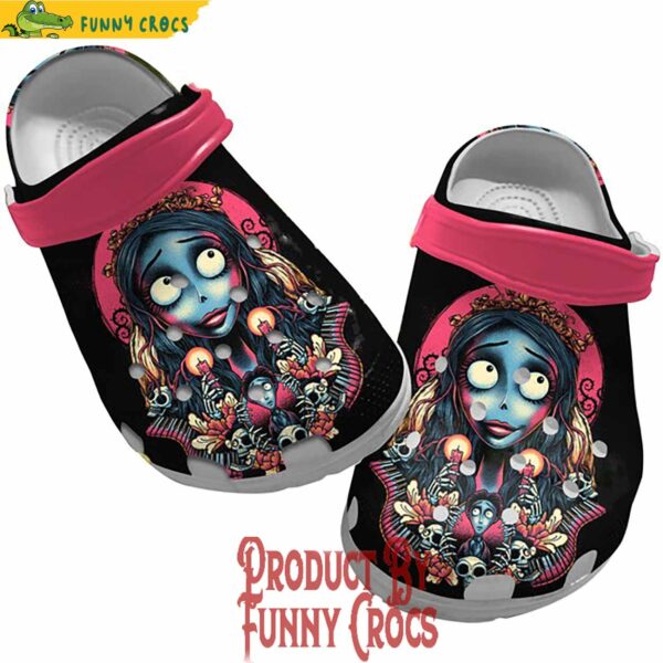 Corpse Bride Black Crocs