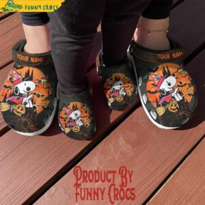 Crocs Halloween Snoopy Slippers Custom Design 2