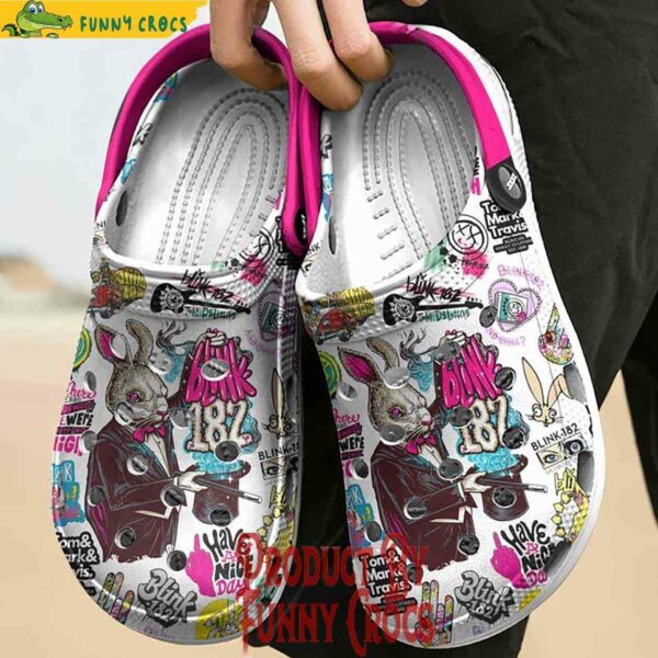 Custom Blink-182 Have A Nice Day Crocs Style