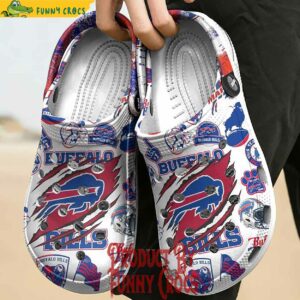 Custom Buffalo Bills Football NFL Crocs Style