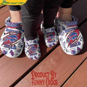 Custom Buffalo Bills Football NFL Crocs Style 3