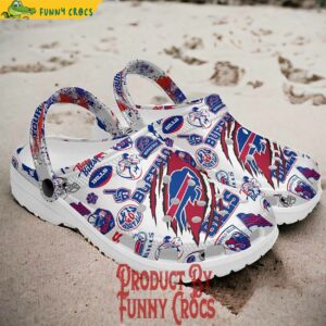 Custom Buffalo Bills Football NFL Crocs Style 4