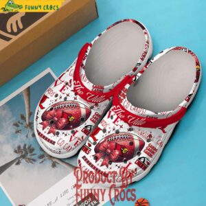 Custom Cardinals The Ville Crocs Football Inspired Footwear for Fans 3