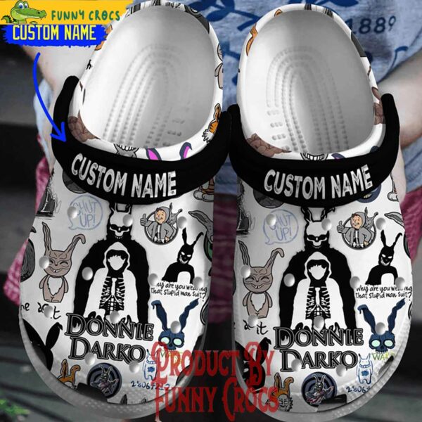 Custom Donnie Darko Crocs Shoes