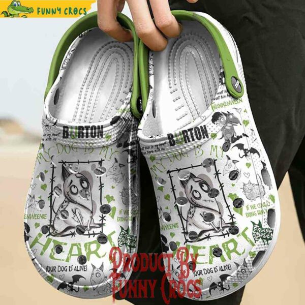 Custom Frankenweenie Dog Crocs Style