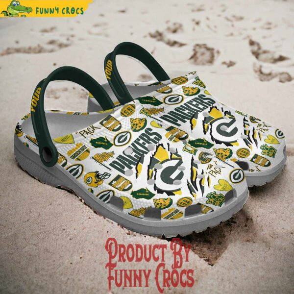 Custom Green Bay Packers Football NFL Crocs