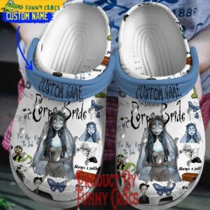 Custom Halloween Corpse Bride Movie Crocs Shoes